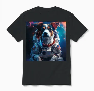 Dog Unisex T-Shirt - Black