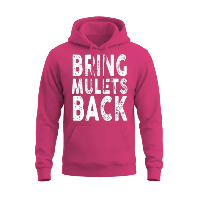 Bring Mullets Back Party Funny Country Concert Unisex Hoodie - Heliconia