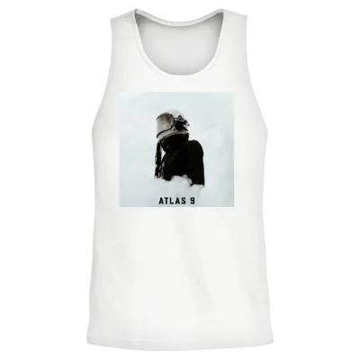 Atlas 9 Album Cover Unisex Tank Top - White