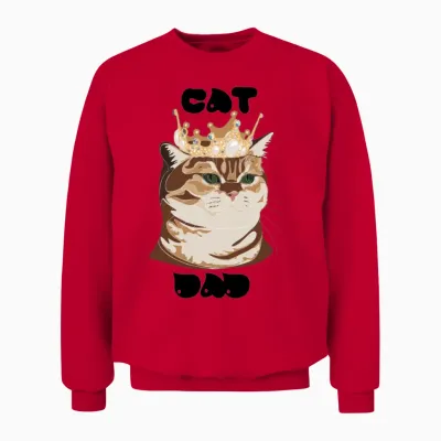 Funny Pictures Unisex Sweatshirt - Red