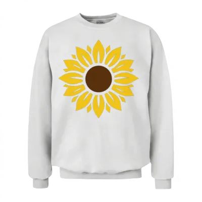 Sunflower Unisex Sweatshirt - White