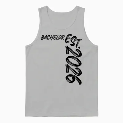 Bachelor Est. 2026 Graduation Study Exam Passed Unisex Tank Top - Ash