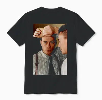Jean-Claude Van Damme Timecop Bloodsport Actor Unisex T-Shirt - Black