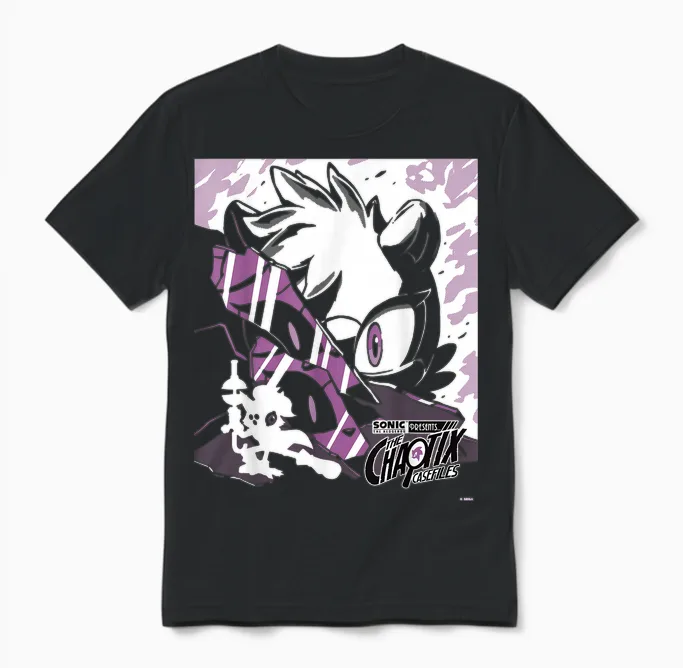 Sonic the Hedgehog Chaotix Casefiles Episode 3 Unisex T-Shirt in Black