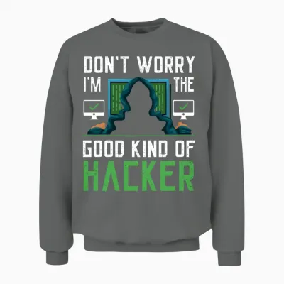 Funny Cybersecurity Professional Unisex Sweatshirt - Graphite Heather