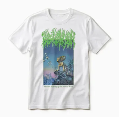 Blood Incantation Official Merchandise - Hhothr Unisex T-Shirt - White