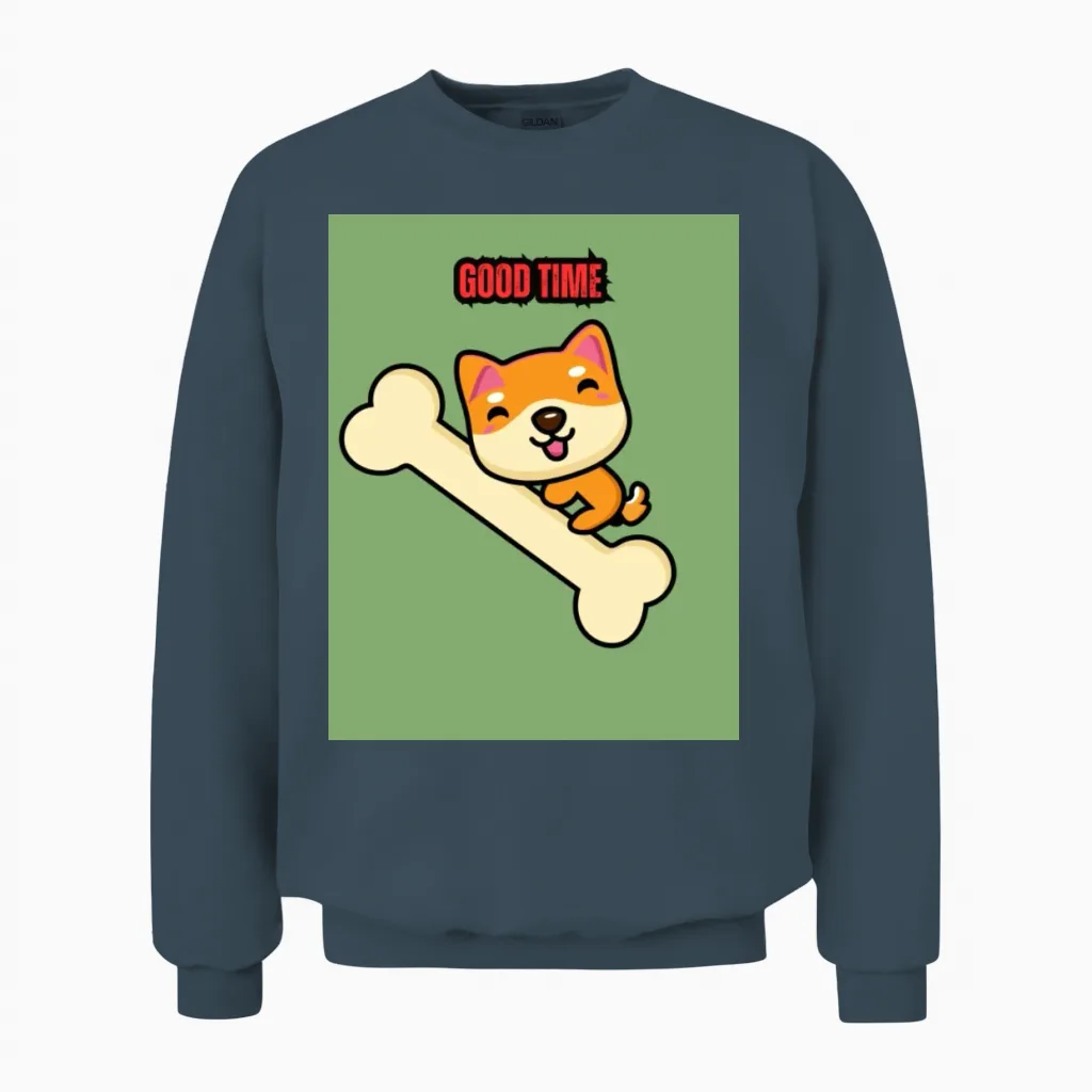 Good Time Unisex Sweatshirt in Dark Heather