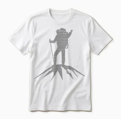 Hiking Unisex T-Shirt - White