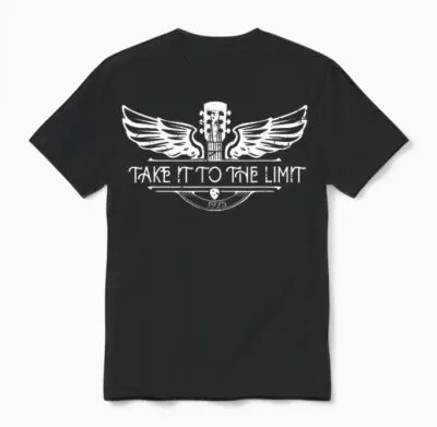 Take It to the Limit Unisex T-Shirt - Black
