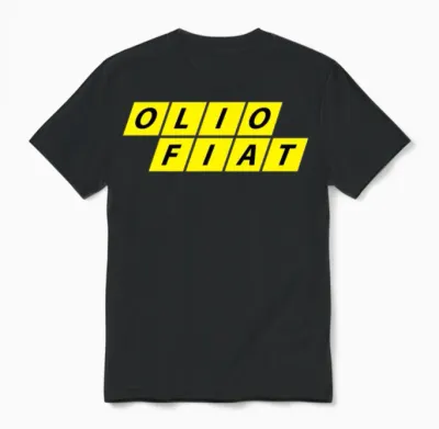 Olio Fiat Unisex T-Shirt - Black