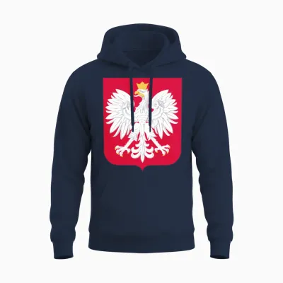 Poland Unisex Hoodie - Navy
