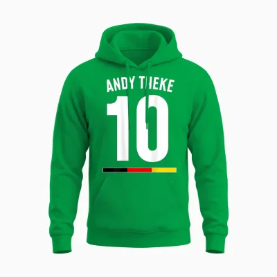 Andy Counter Mallorca Holiday Malle Party Jersey Unisex Hoodie - Irish Green