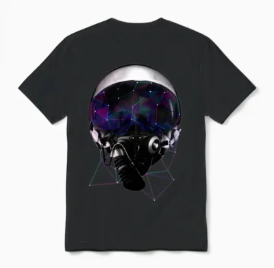 Pilot Unisex T-Shirt - Black