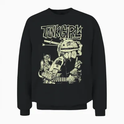 Tank Girl Unisex Sweatshirt - Black