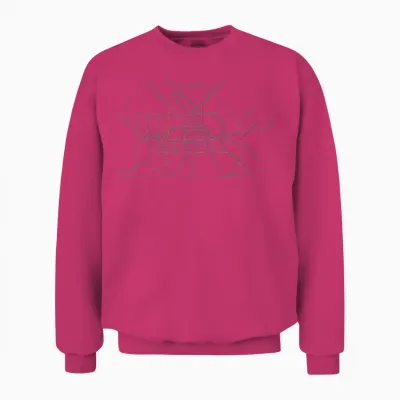Berlin Germany Metro S-Bahn Souvenir Route Map Unisex Sweatshirt - Heliconia