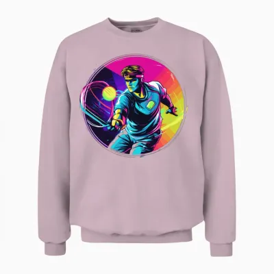 Tennis Unisex Sweatshirt - Light Pink