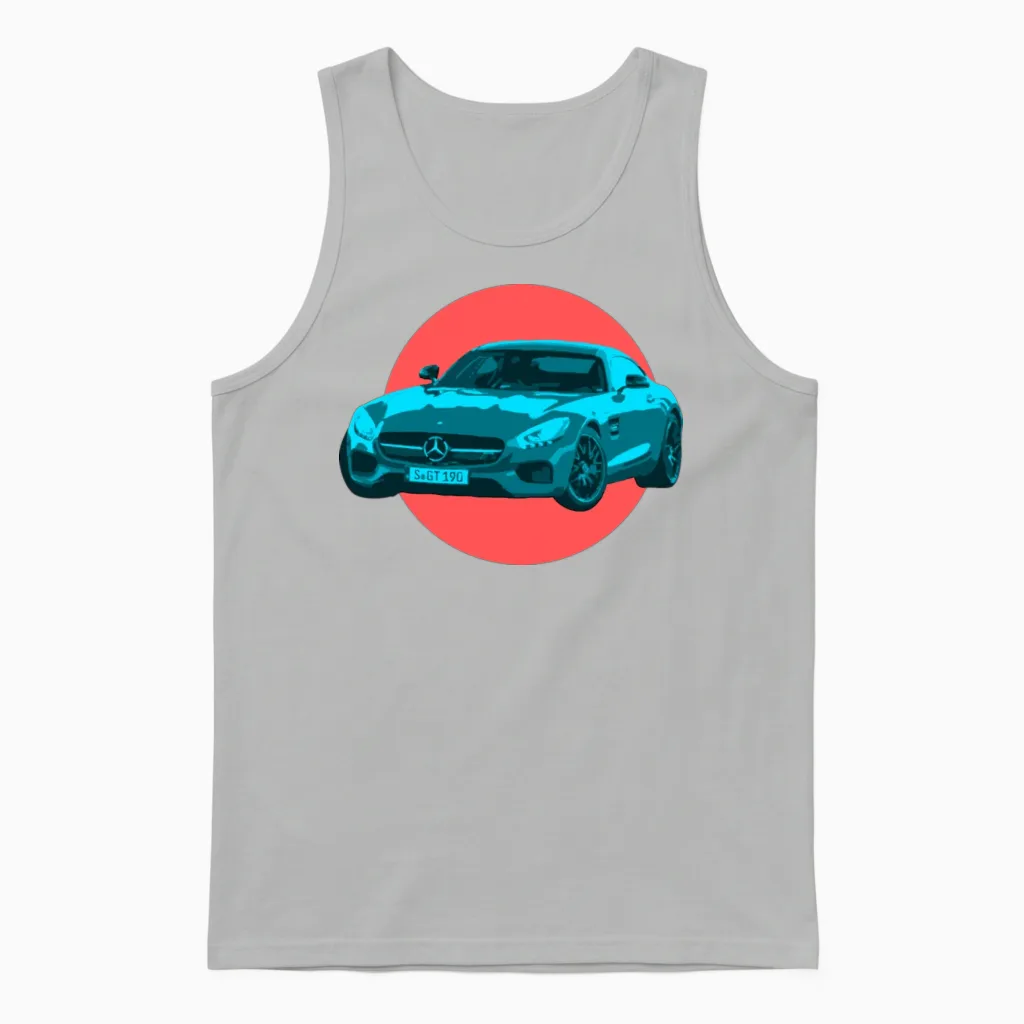 Mercedes-Benz Unisex Tank Top in Ash