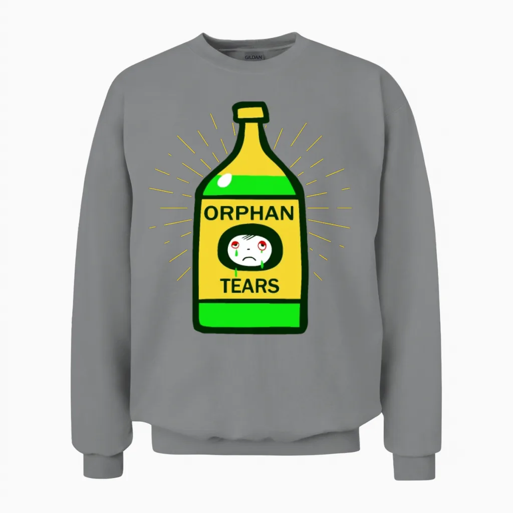 Orphan Tears Unisex Sweatshirt in Sport Grey