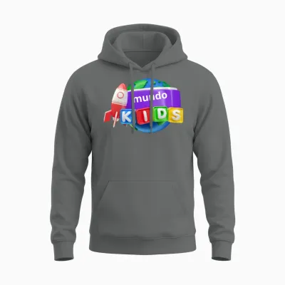 Geometry Dash Insane on Kids Unisex Hoodie - Graphite Heather