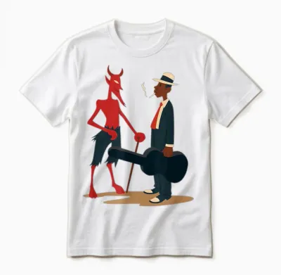 Delta Blues Music Der Club 27 Unisex T-Shirt - White