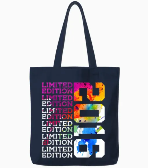 10 Years Limited Edition 2016 10th Anniversary Tote Bags - Navy