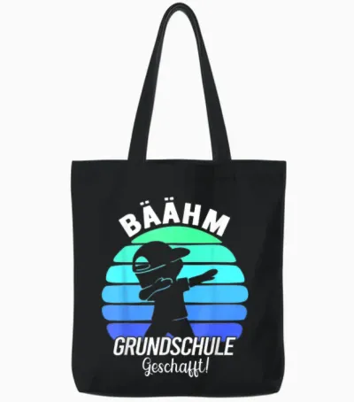 Grundschule Absolvent Abgänger Grundschule Abschluss 2026 Tote Bags - Black