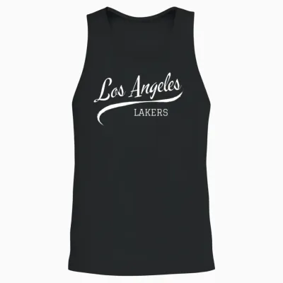 Lakers Retro Unisex Tank Top - Black