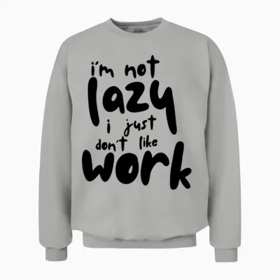 Funny Unisex Sweatshirt - Ash