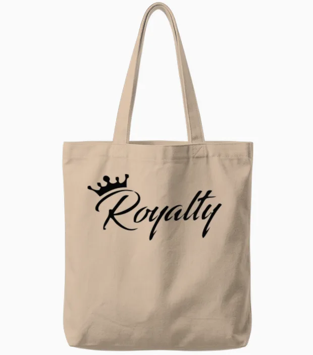 Royalty Tote Bags in Natural