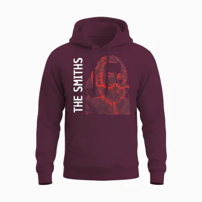The Smith Retro Unisex Hoodie - Maroon