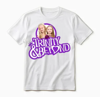 Trinity and Beyond Logo Unisex T-Shirt - White