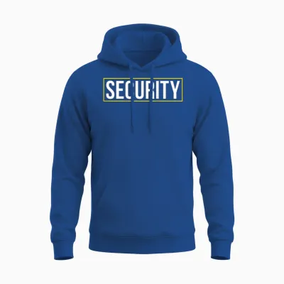 Event Security Guard Security Team Unisex Hoodie - Royal