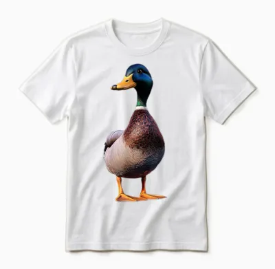 Ente Stockente Entenküken Duck Entlein Erpel Kleine Enten Unisex T-Shirt - White