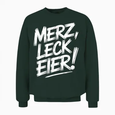 Merz Leck Eier Unisex Sweatshirt - Forest