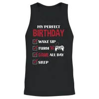 Boys 16th Birthday Funny 16th Birthday Gift Unisex Tank Top - Black – 2