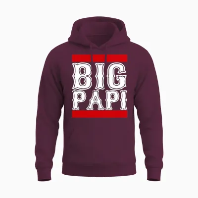 Big Papi David Ortiz Boston Red S Ox World Series Unisex Hoodie - Maroon