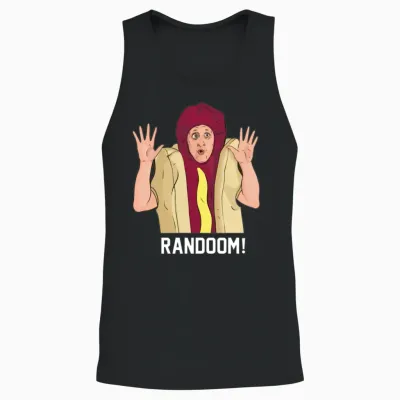 I Think You Should Leave Hot Dog Car Unisex Tank Top - Black