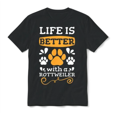 Fighting Dog Dog Lover Mistress Puppy Unisex T-Shirt - Black