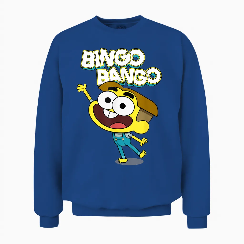 Disney Channel Big City Greens Cricket Bingo Bango Unisex Sweatshirt in Royal