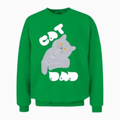Funny Pictures Unisex Sweatshirt - Irish Green