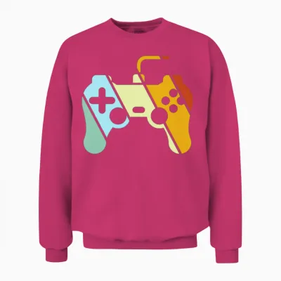 Gaming Retro Unisex Sweatshirt - Heliconia