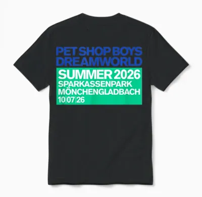Amazon Exclusive Dreamworld Monchengladbach July 10th Unisex T-Shirt - Black