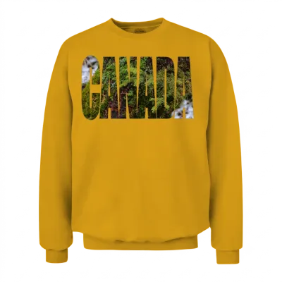 Canada Northern Forest Unisex Sweatshirt - Gold