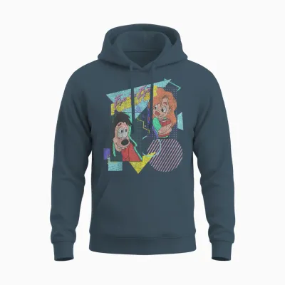 Disney a Goofy Movie Max & Roxanne Eye to Eye Forever Unisex Hoodie - Dark Heather