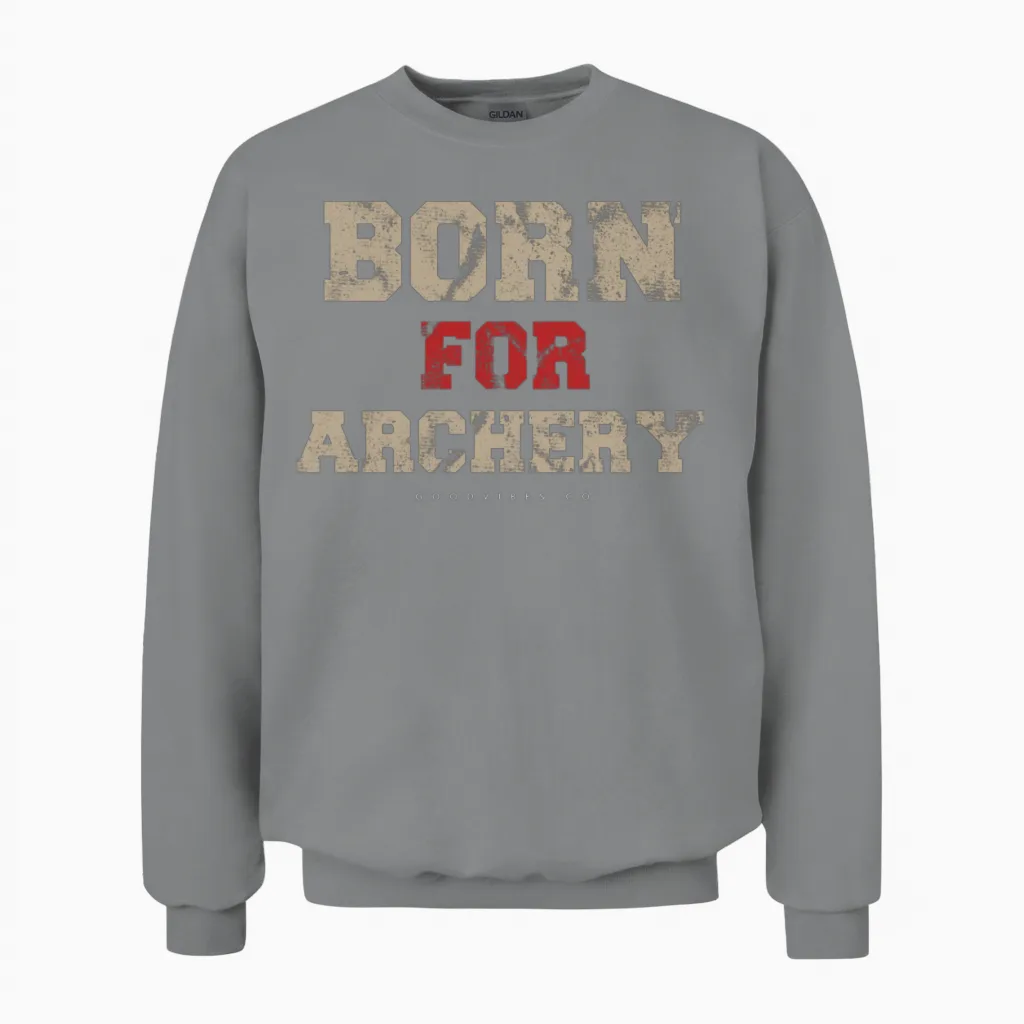 Archery Sport Retro Unisex Sweatshirt - Sport Grey