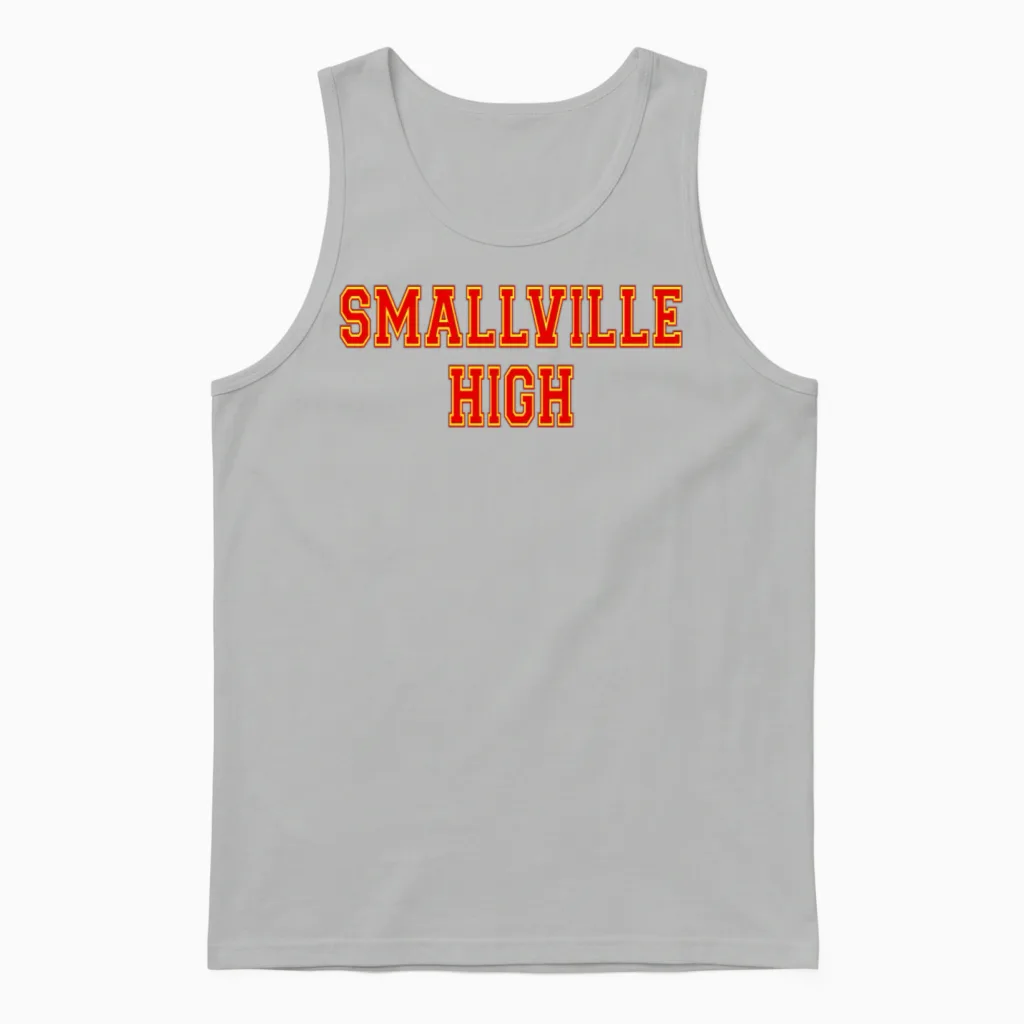 Smallville High Unisex Tank Top in Ash