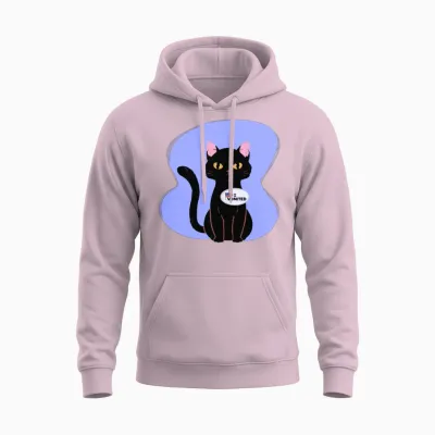 I Vomited Funny Cat American Election Voting Unisex Hoodie - Light Pink