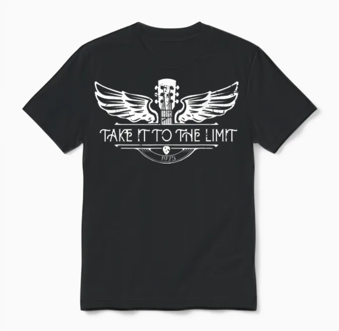 Take It to the Limit Unisex T-Shirt in Black