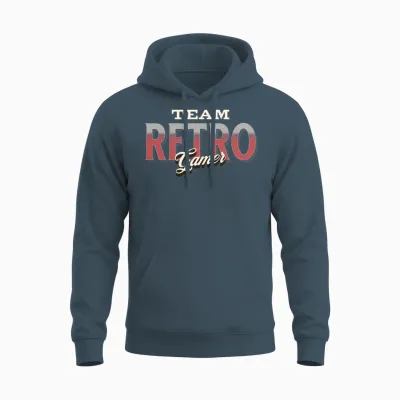 Team Retro Gamer Unisex Hoodie - Dark Heather