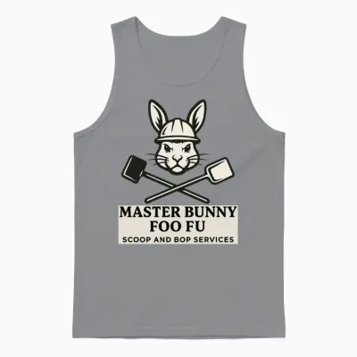 Foo Fu Scoop and Bop Unisex Tank Top - Sport Grey